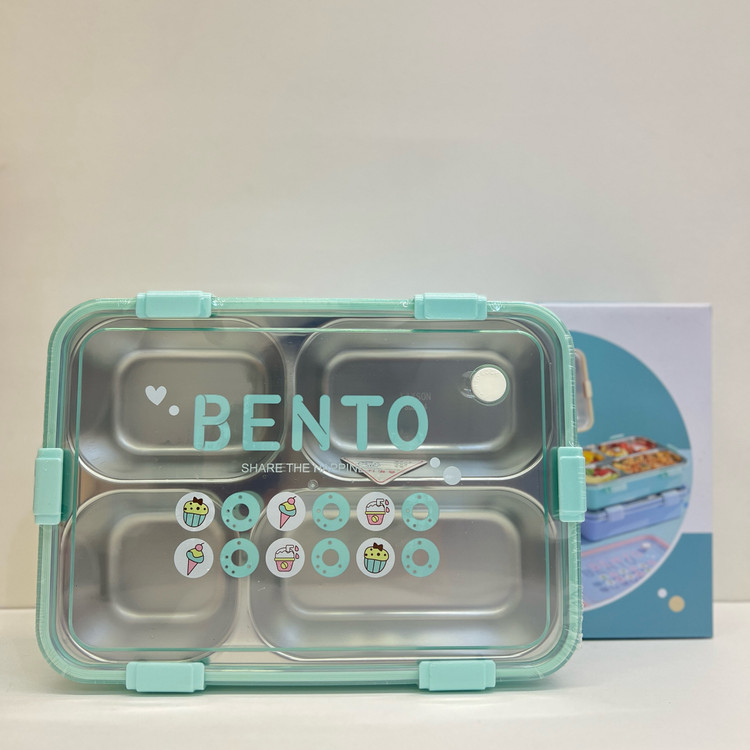 لانچ باکس ظرف غذا استیل برند BENTO