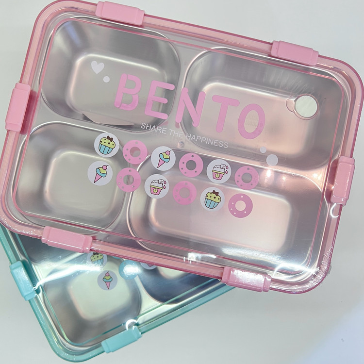 لانچ باکس ظرف غذا استیل برند BENTO