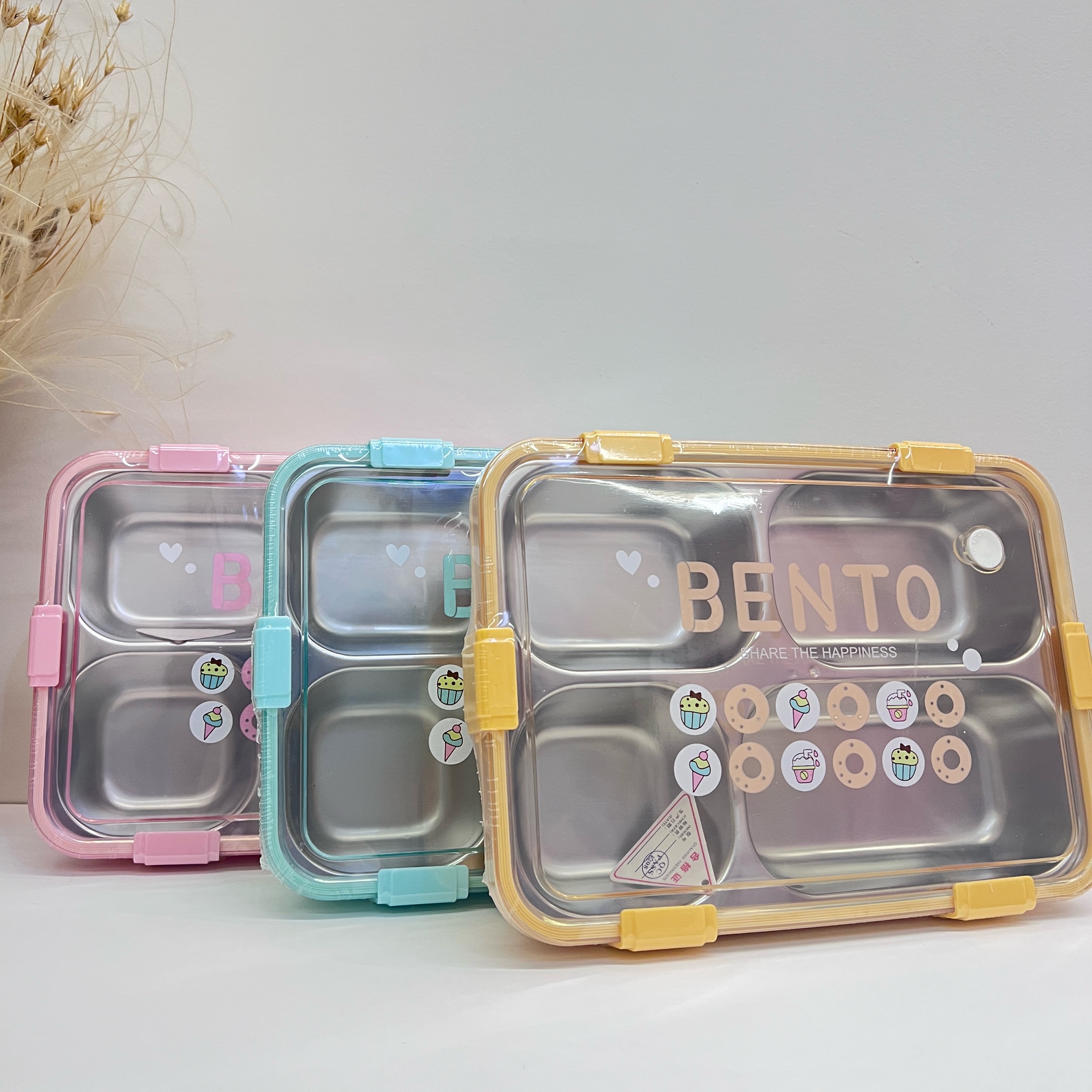 لانچ باکس ظرف غذا استیل وارداتی برند BENTO