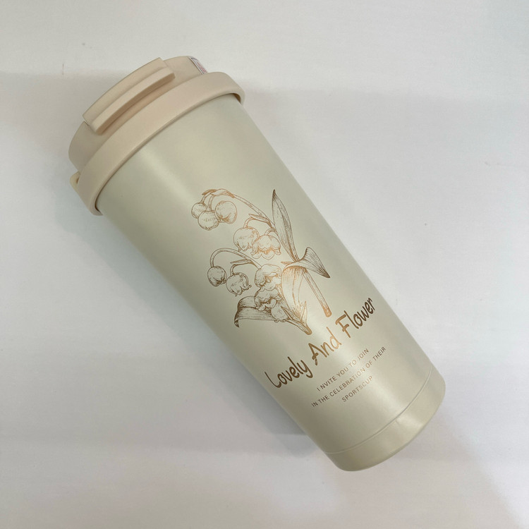 تراول ماگ دوحالته طرح فلاور