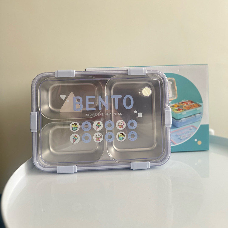 لانچ باکس ظرف غذا استیل برند BENTO
